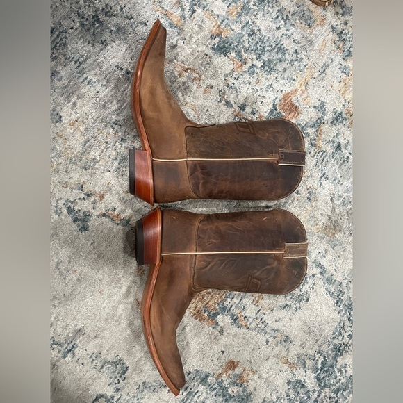 Osu game day Western leather boots - Picture 3 of 6